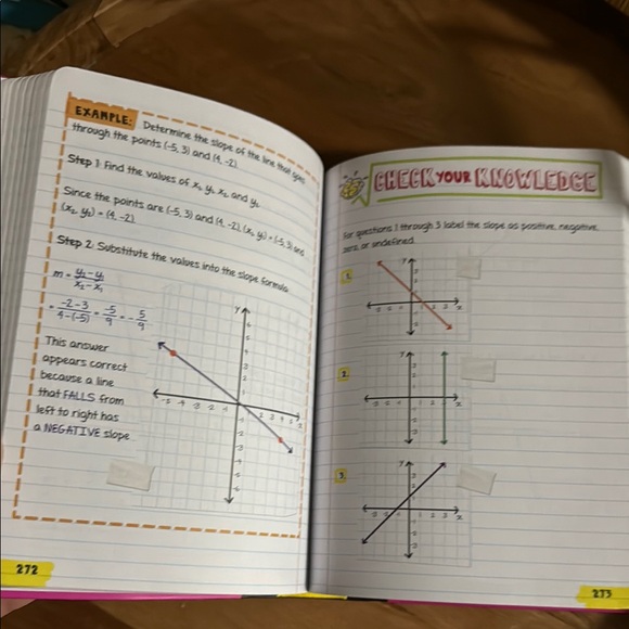 Pink Pre-Algebra & Algebra 1 Study Guide - Picture 6 of 7